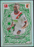 Topps Chrome 2025-26 Chrislain Matsima FC Augsburg Parallel 10/99 Refractor – Bild 1