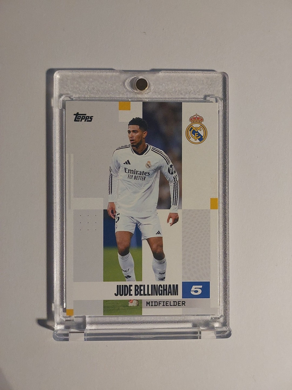 Topps Real Madrid Team Set 2024-25 Jude Bellingham Parallel Ultra Rare Base Hit – Bild 1