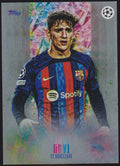 Topps Gavi FC Barcelona Champions League Parallel Rare – Bild 1
