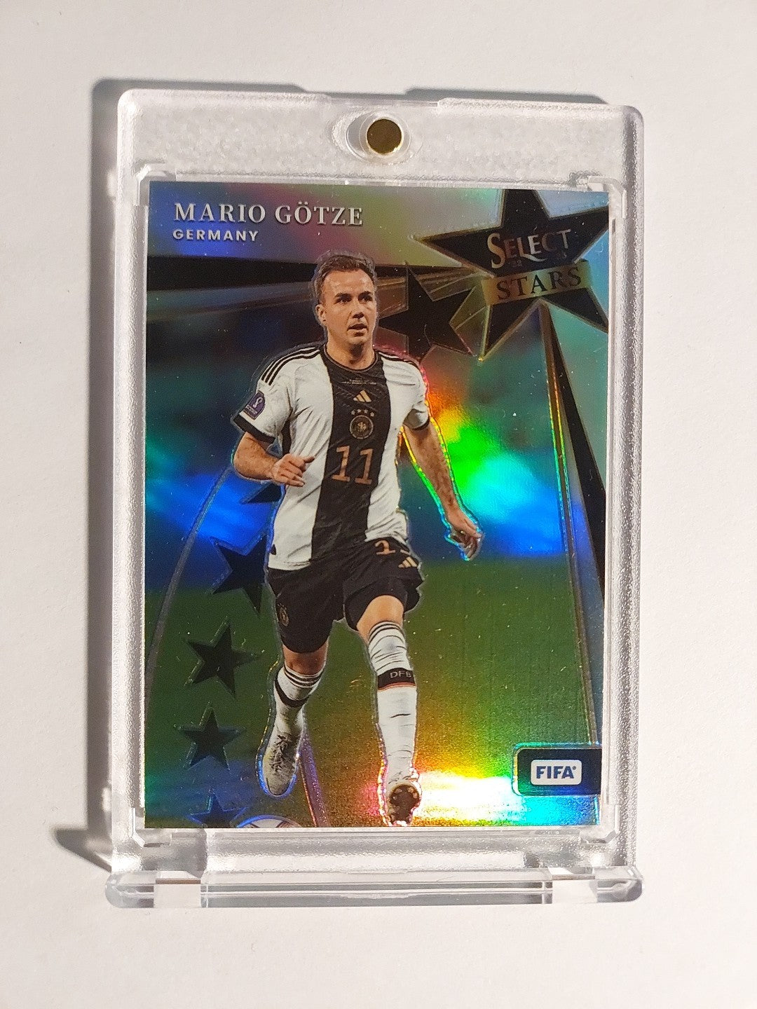 Panini Select 2022-23 Mario Götze Deutschland Parallel Refractor Insert Rare Hit – Bild 1
