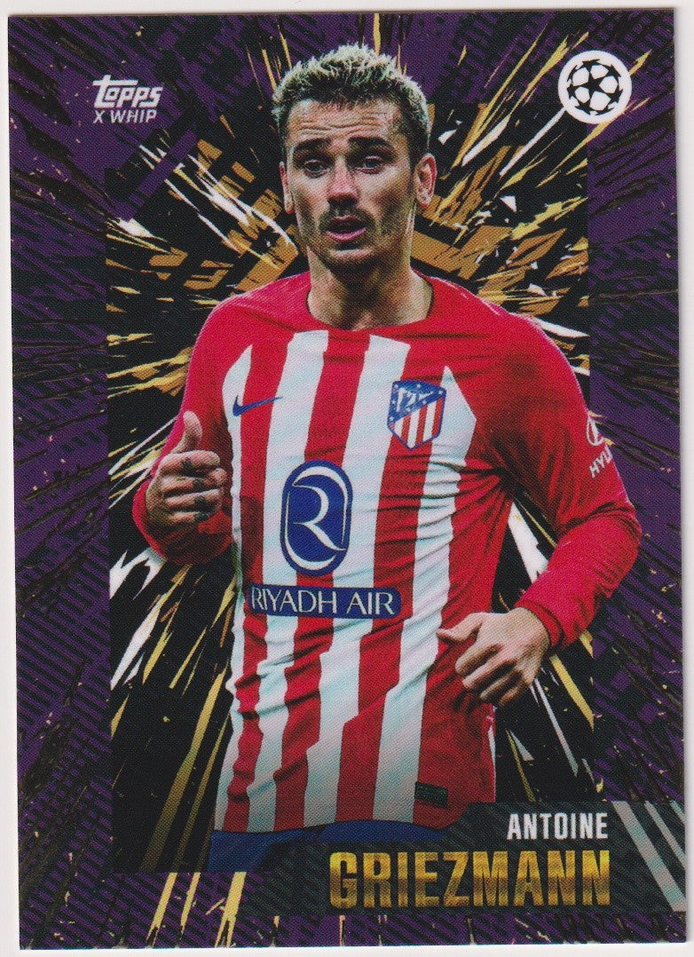 Topps UEFA Champions 2022-23 Antoine Griezmann Atlético Madrid Parallel – Bild 1