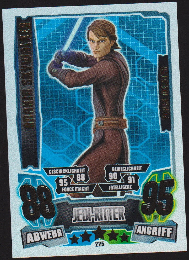 Topps Star Wars 2013 Anakin Skywalker Republik Jedi-Ritter TCG Rare – Bild 1