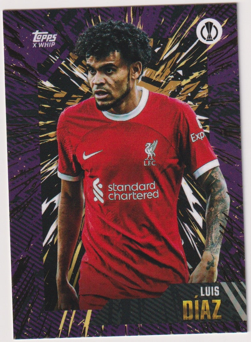 Topps X WHIP Luis Diaz Liverpool Football Club Parallel Rare – Bild 1