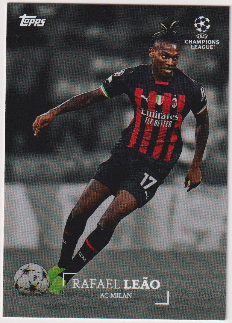 Topps On Demand 2022-23 Rafael Leão AC Milan UEFA Champions League Parallel Rare – Bild 1