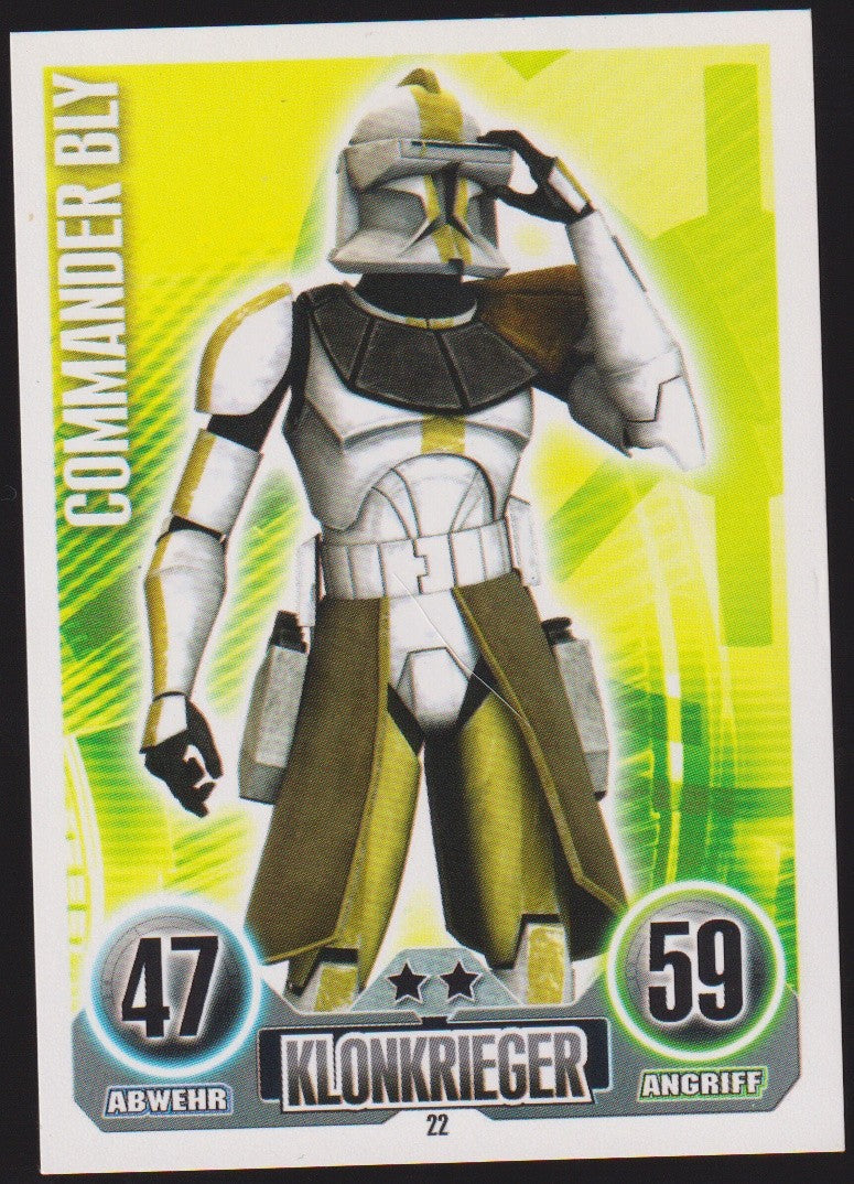 Topps Star Wars 2010 Commander Bly Republik Klonkrieger TCG Rare #22 – Bild 1