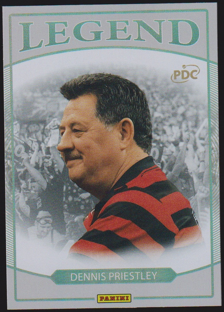 Panini PDC World Championship 2026 Dennis Priestley Refractor Parallel – Bild 1