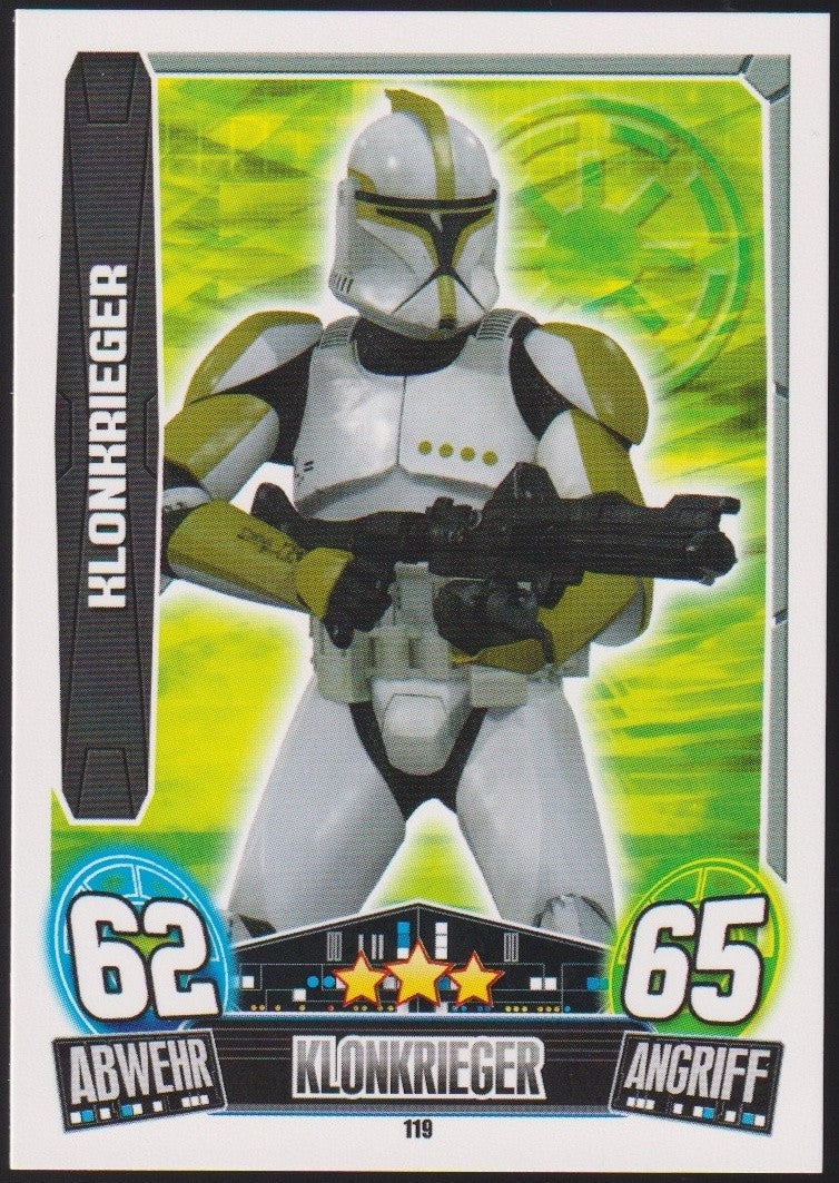 Topps Star Wars 2013 Klonkrieger Republik (Film) TCG Rare #119 – Bild 1