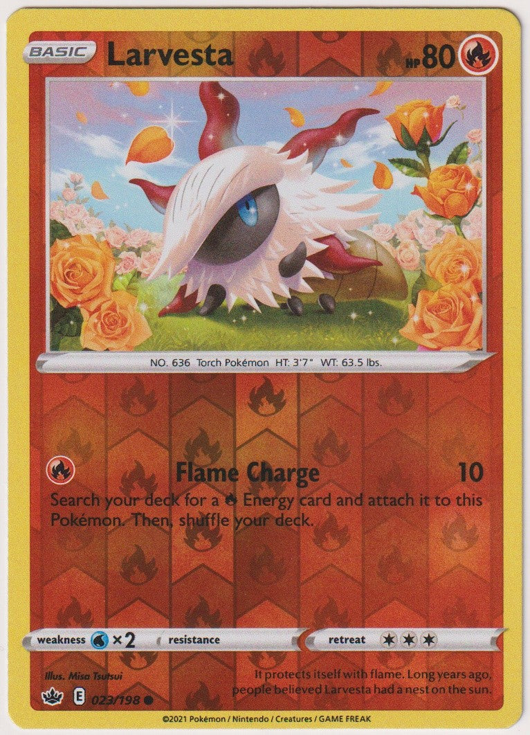 Pokemon TCG Ignivor #23/198 Common (C) Reverse Holo Englisch 2021 – Bild 1