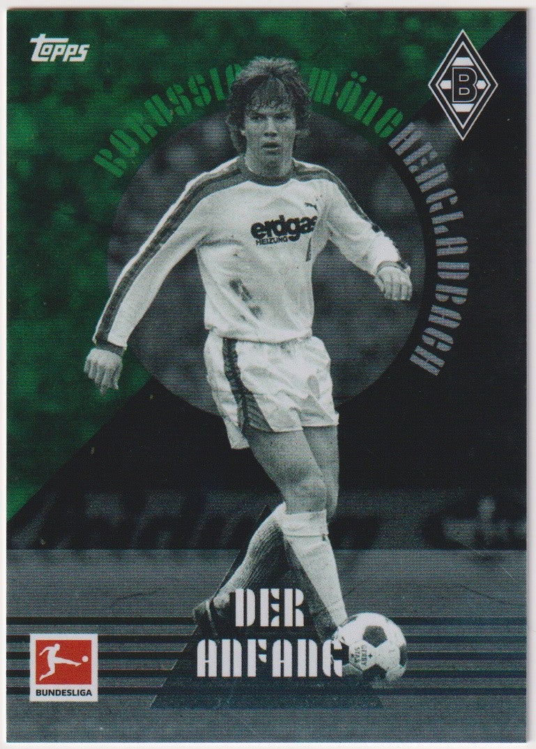 Topps Lothar Matthäus Borussia Mönchengladbach Parallel Rare – Bild 1