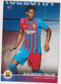 Topps 2021-22 Alejandro Balde Rookie FC Barcelona Parallel Rare – Bild 1