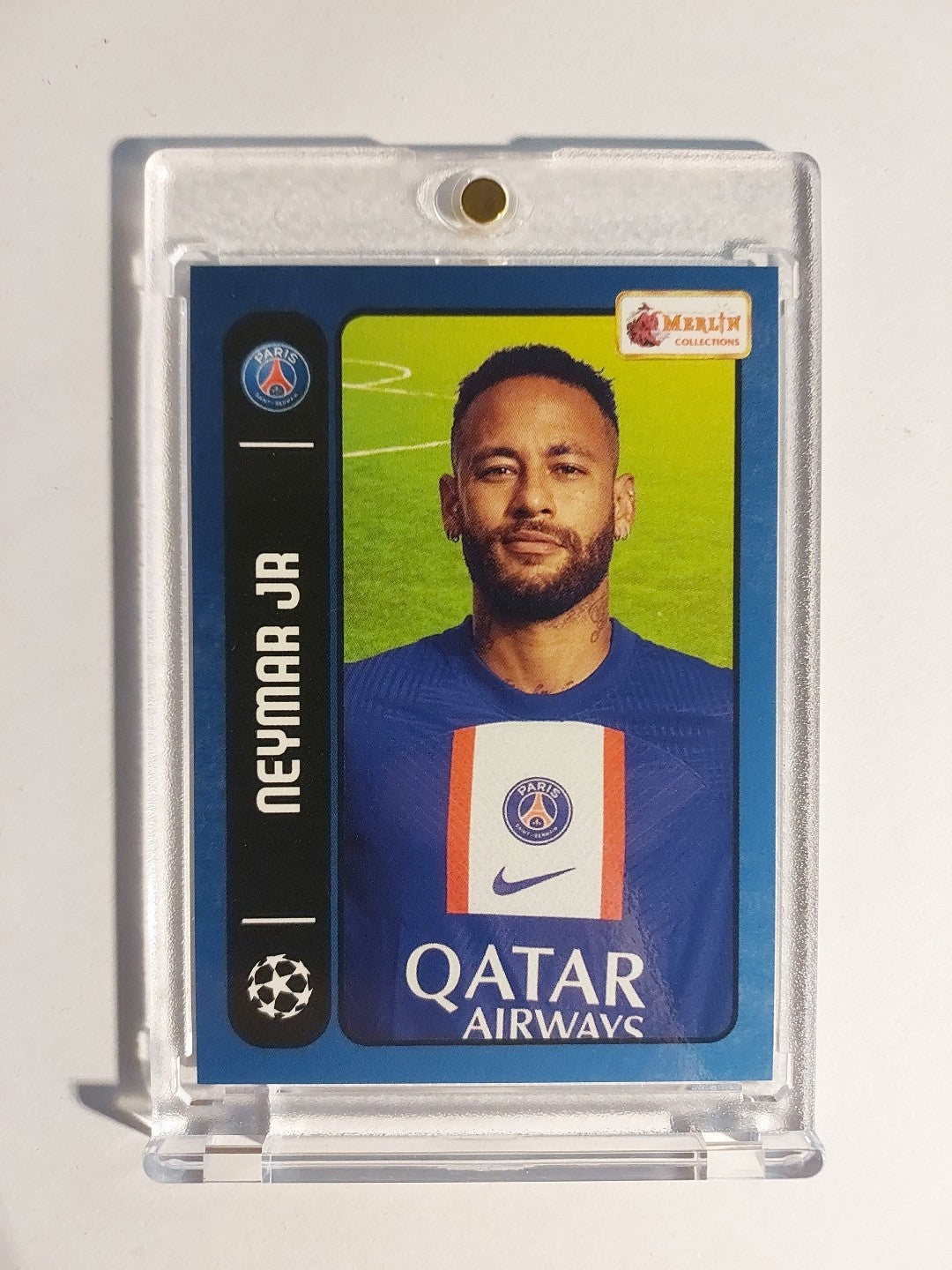 Topps Merlin 2021-22 Neymar Jr Paris Saint-Germain Parallel Insert Ultra Rare – Bild 1