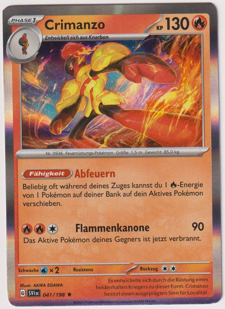Pokemon TCG Armarouge #41/198 Rare (R) Holo Deutsch 2023 – Bild 1