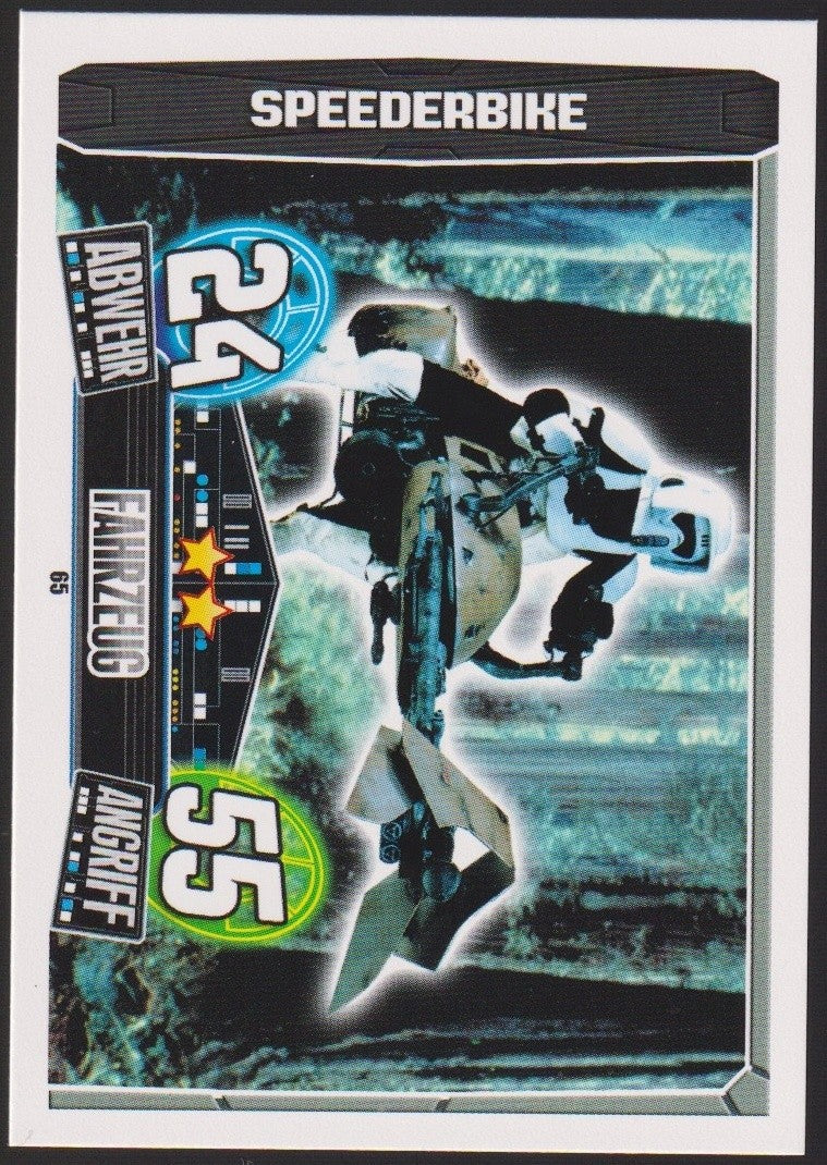 Topps Star Wars 2013 Speederbike Imperium Fahrzeug (Film Version) TCG Rare #24 – Bild 1