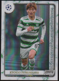 Topps Stadium Chrome 2021-22 Kyogo Furuhashi Celtic FC Parallel Rare – Bild 1