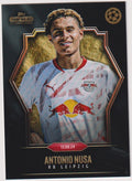 Topps Here We Go 2023-24 Antonio Nusa RB Leipzig UCC Summer Signings Parallel – Bild 1