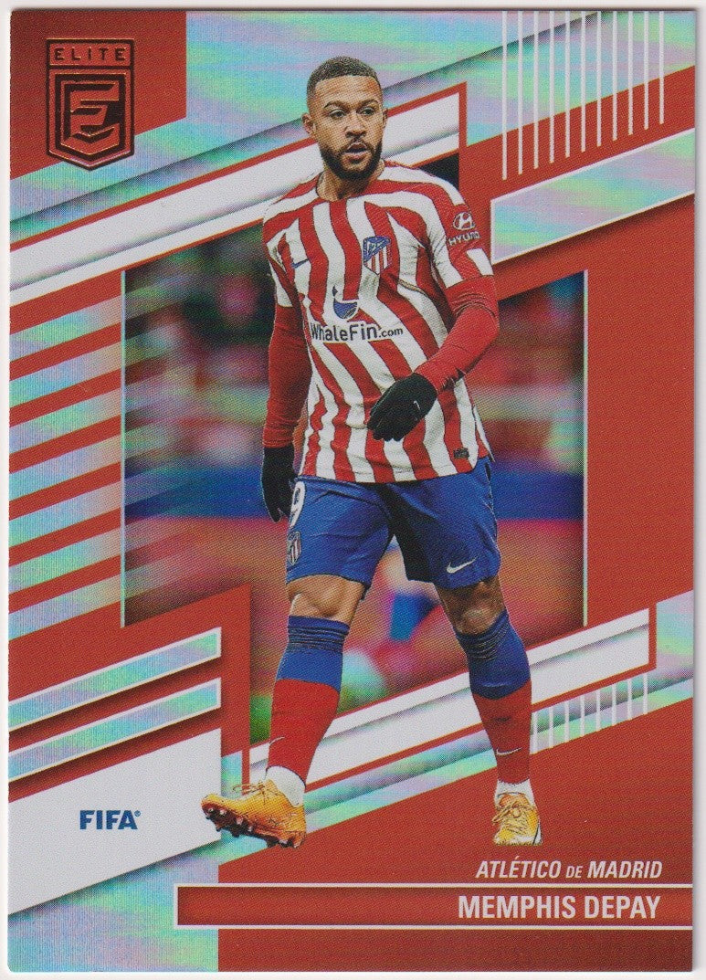 Panini DonRuss Elite FIFA Soccer 2022-23 Memphis Depay Atlético de Madrid – Bild 1