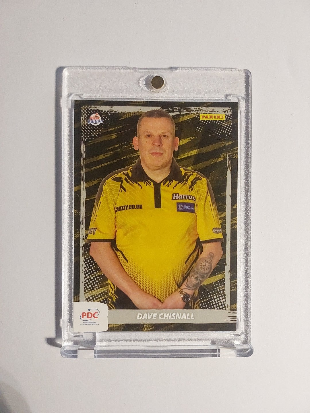 Panini PDC World Championship 2025 Dave Chisnal 1st Edition Parallel Ultra Rare – Bild 1