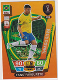 Panini FIFA World Cup Qatar 2022 Adrenalyn XL Thiago Silva Brasilien Parallel – Bild 1