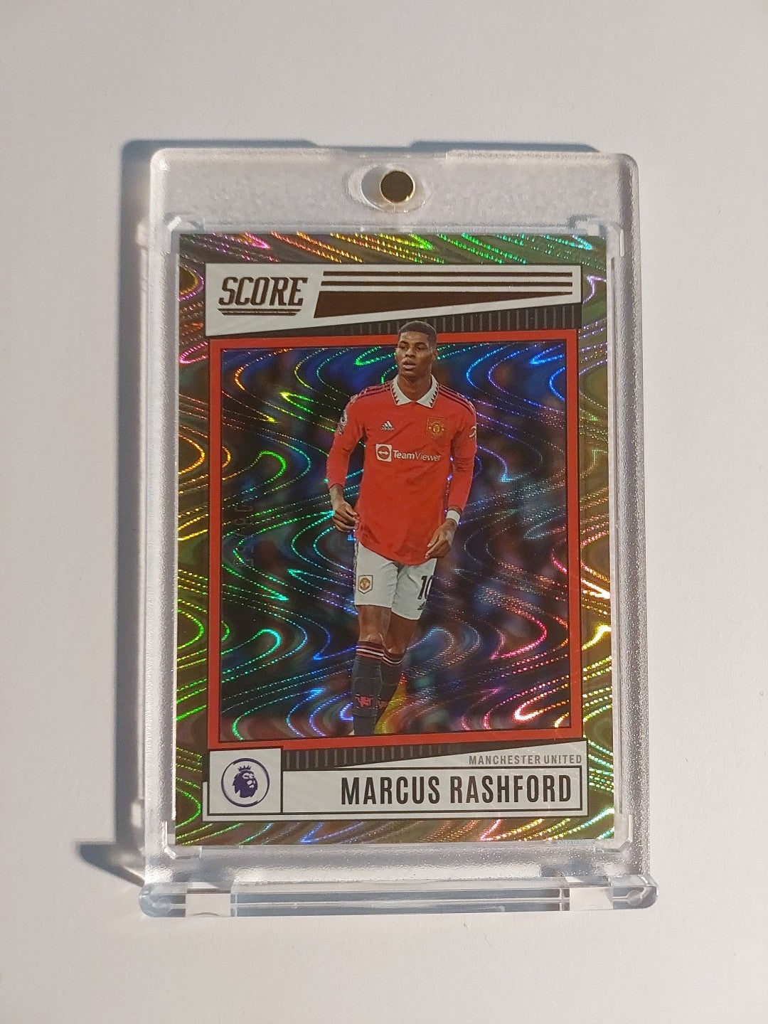 Panini Score 2022-23 Marcus Rashford Manchester United (Parallel: 8/55) – Bild 1