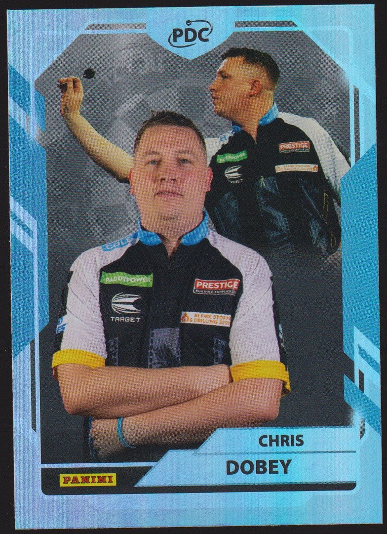 Panini PDC World Championship Chris Dobey "Hollywood" Refractor Parallel – Bild 1