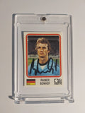 Panini World Cup Story 1990 Rainer Bonhof On Card Auto Deutschland Parallel Rare – Bild 1