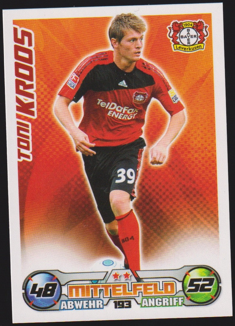 Topps Bundesliga Toni Kroos Bayer Leverkusen Vintage Parallel – Bild 1