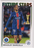 Topps Future Stars 2025-26 Bradley Barcola Rookie Paris Saint-Germain UEFA – Bild 1