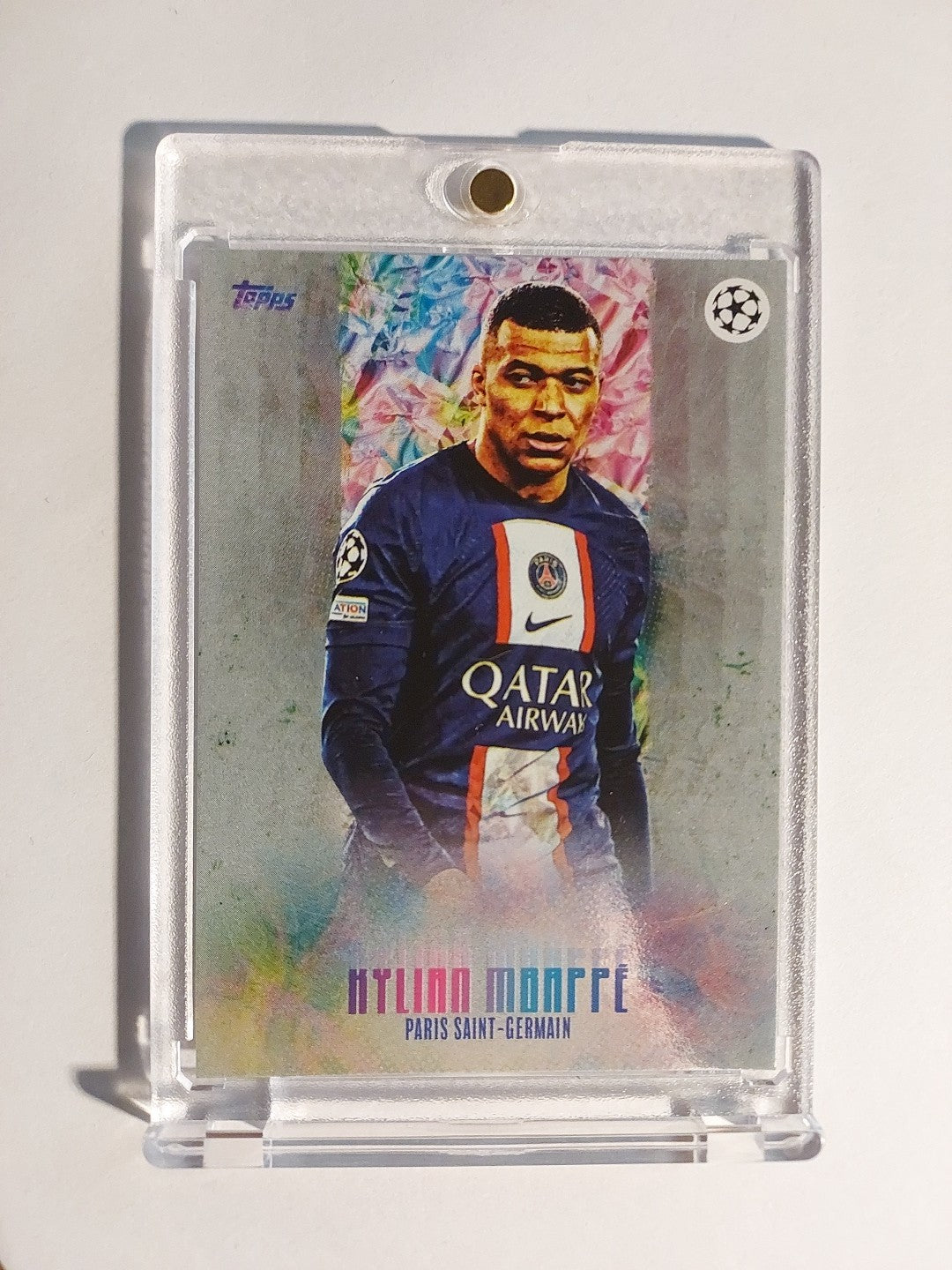 Topps UCC 2022-23 Kylian Mbappé Paris Saint-Germain Parallel Insert Ultra Rare – Bild 1