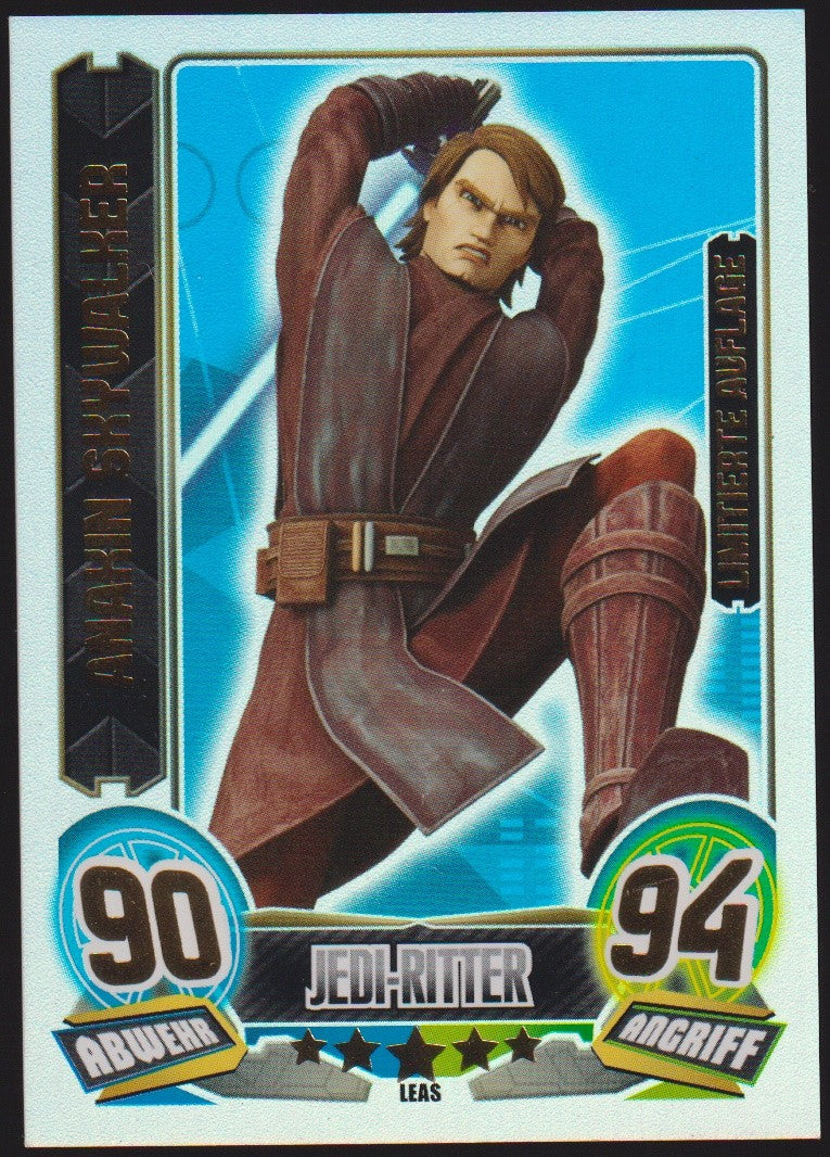 Topps Star Wars 2015 Anakin Skywalker Jedi-Ritter Limited Edition TCG Rare #90 – Bild 1