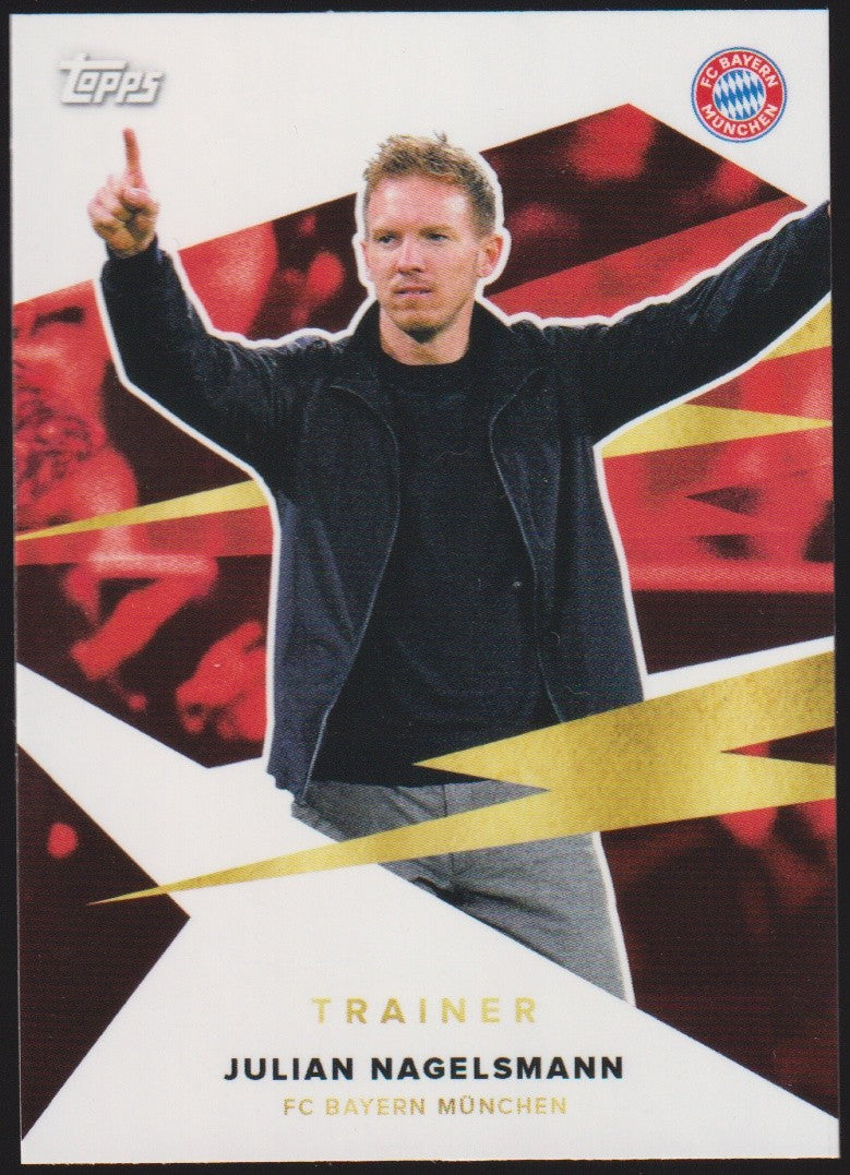 Topps Julian Nagelsmann FC Bayern München Parallel Rare – Bild 1