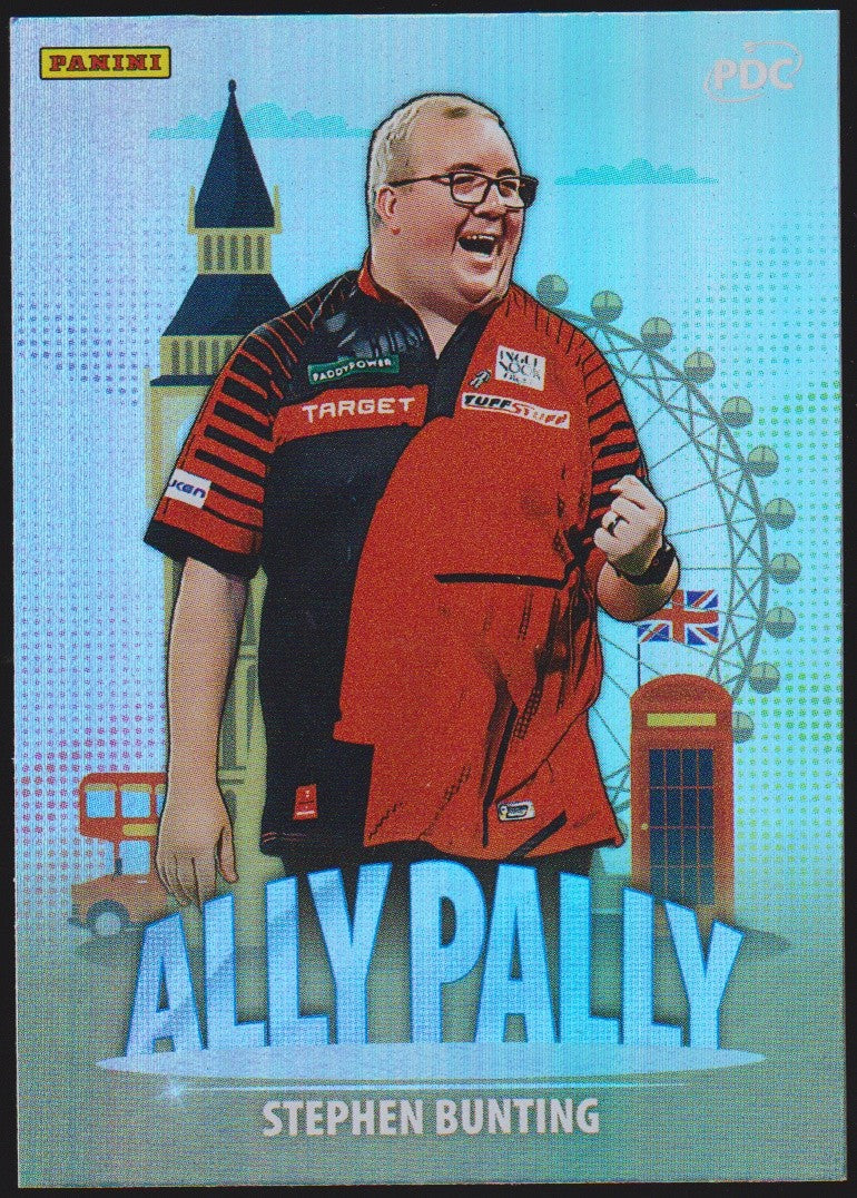 Panini PDC World Championship 2026 Stephen Bunting Refractor Parallel – Bild 1
