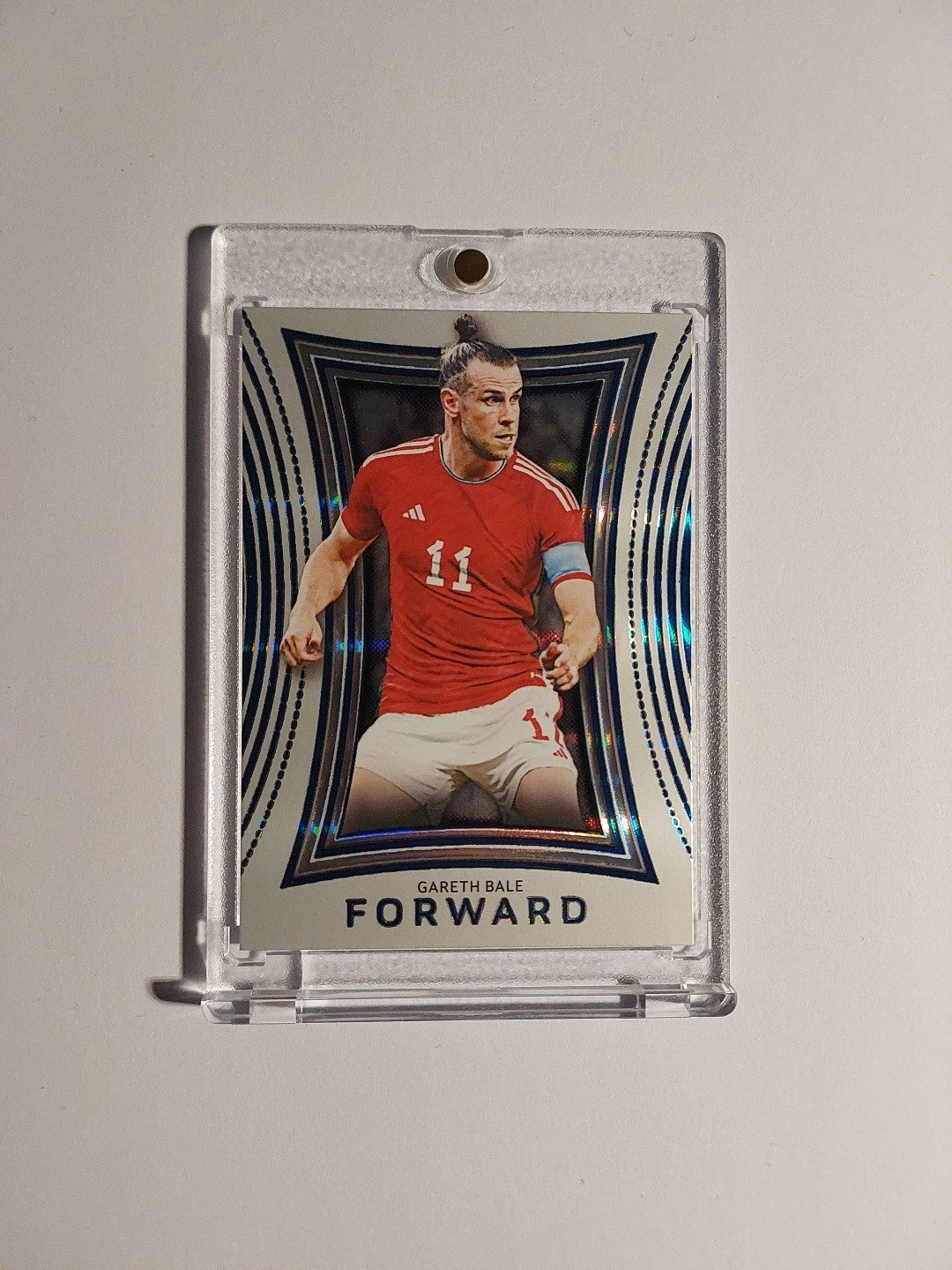 Futera Platinum 2025 Gareth Bale Real Madrid Wales Parallel 14/19 Refractor Rare – Bild 1
