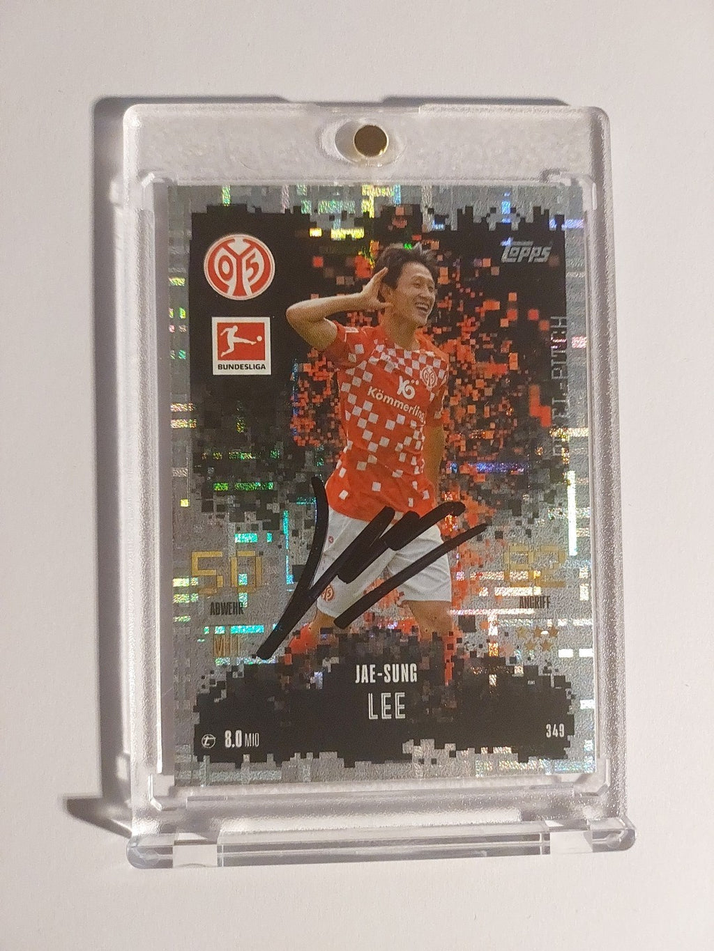 Topps Bundesliga 2024-25 Jae-Sung Lee 1. FSV Mainz 05 (On Card Auto) – Bild 1