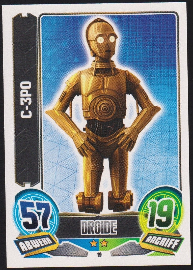 Topps Star Wars 2011 C-3PO Republik Droide TCG Rare #57 – Bild 1