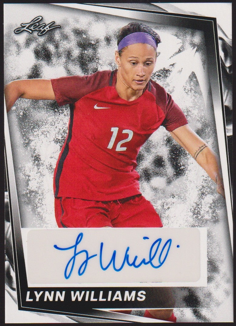 Leaf BA-LW1 2023-24 Lynn Williams Auto USA Parallel Rare – Bild 1