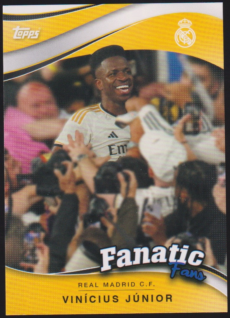 Topps Fanatic Fans 2023-24 Vinícius Júnior Real Madrid C.F. Parallel Rare – Bild 1