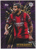 Topps UEFA Champions League 2022-23 Theo Hernández AC Milan x Whip Parallel – Bild 1