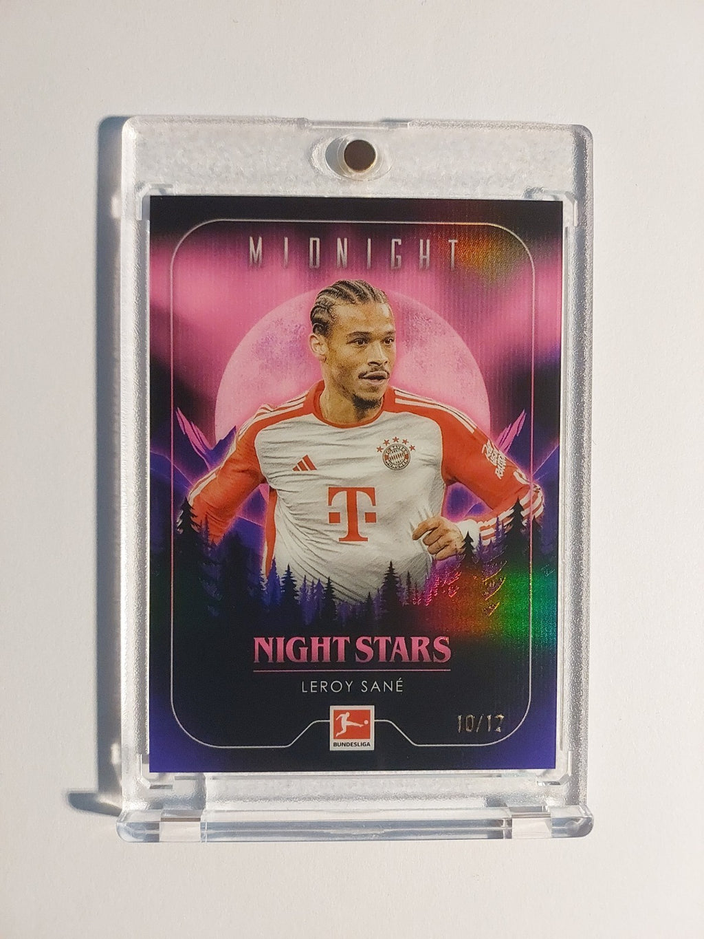 Topps Midnight Bundesliga 2023-24 Leroy Sane Bayern München Parallel 10/12 Rare – Bild 1