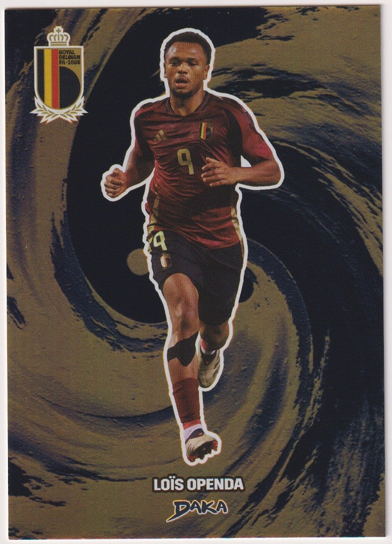 Daka TC-4 2024-25 Lois Openda Belgium Juventus Parallel 10/25 Refractor Rare – Bild 1