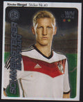 Kinder Riegel Sticker WM 2014 Nr.40 Bastian Schweinsteiger Deutschland Parallel – Bild 1