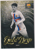 Topps 2021-22 Gavi Fc Barcelona Gold Drip Parallel Rare 47 – Bild 1