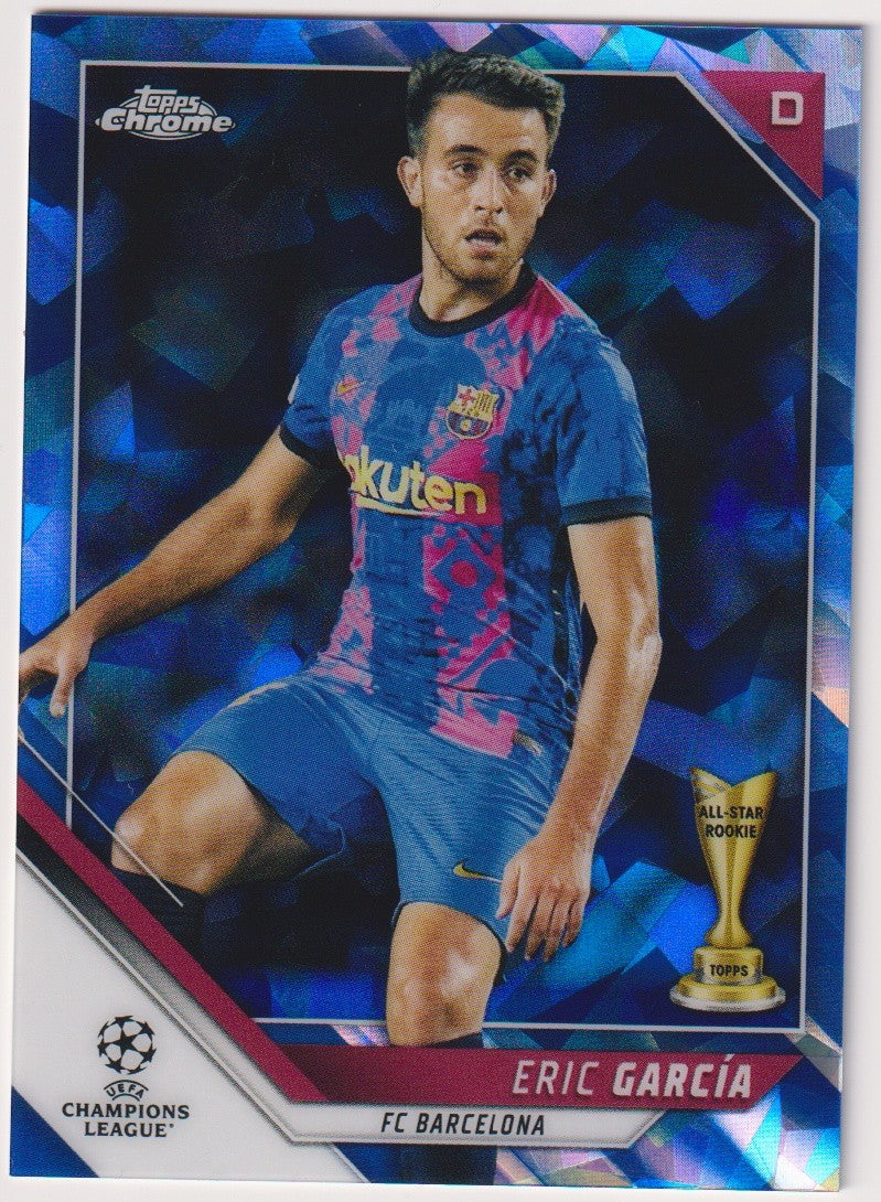 Topps Champions League 2021-22 Eric García Rookie FC Barcelona Parallel Rare – Bild 1