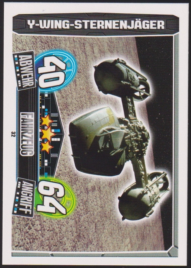 Topps Star Wars 2013 Y-Wing-Sternenjäger Allianz (Film Version) TCG Rare #32 – Bild 1