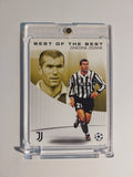Topps UCC Flagship 2024-25 Zinedine Zidane Juventus Parallel Insert Ultra Rare – Bild 1