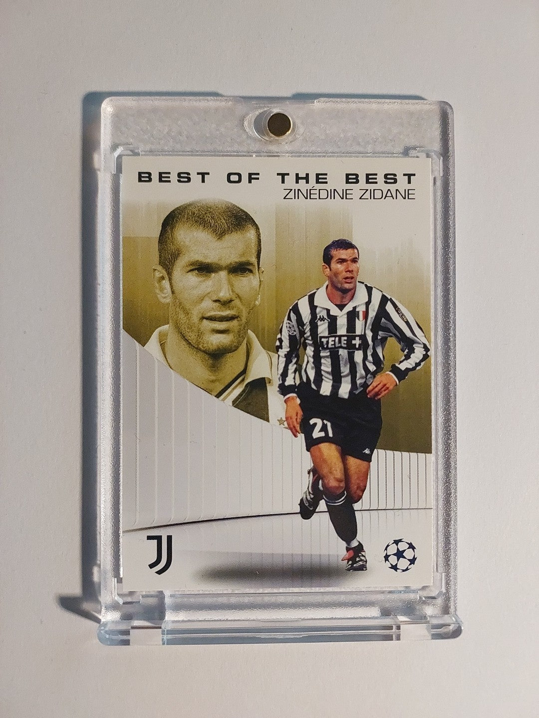 Topps UCC Flagship 2024-25 Zinedine Zidane Juventus Parallel Insert Ultra Rare – Bild 1