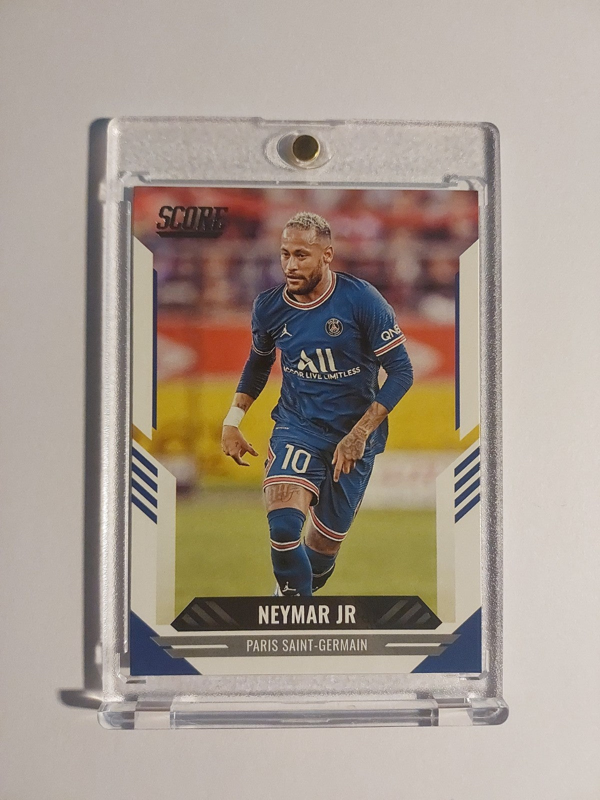 Panini Score 2021-22 Neymar Jr Paris Saint-Germain Brasilien Parallel Rare Hit – Bild 1