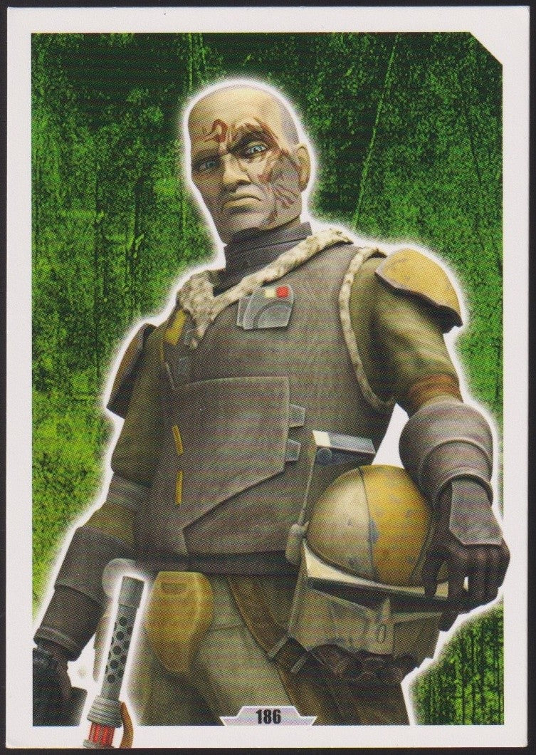 Topps Star Wars 2012 Rako Hardeen Kopfgeldjäger Söldner TCG Rare #186 – Bild 1