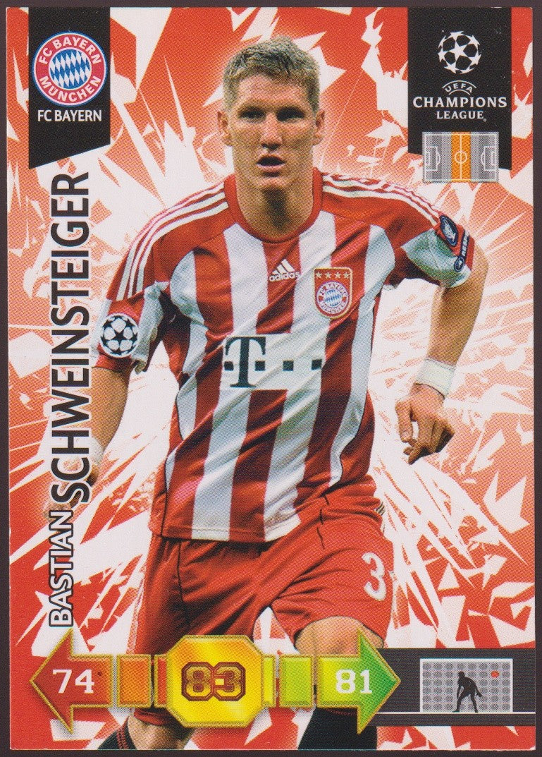 Titel: Panini UCC 2010-11 Bastian Schweinsteiger FC Bayern München Parallel – Bild 1