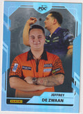 Panini PDC World Championship 2026 Jeffrey De Zwaan Refractor Parallel – Bild 1