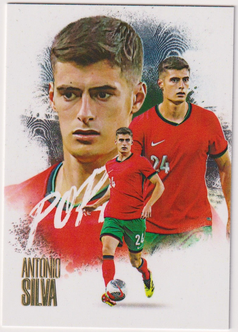Futera Unique 2025 Antonio Silva Portugal White Parallel Rare – Bild 1